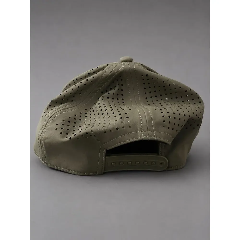 Branded Bills Performance 545 Appalachian State Mountaineers Olive Snapback Hat